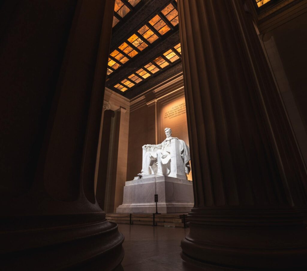 Lincoln Memorial Alabama Marble ceiling